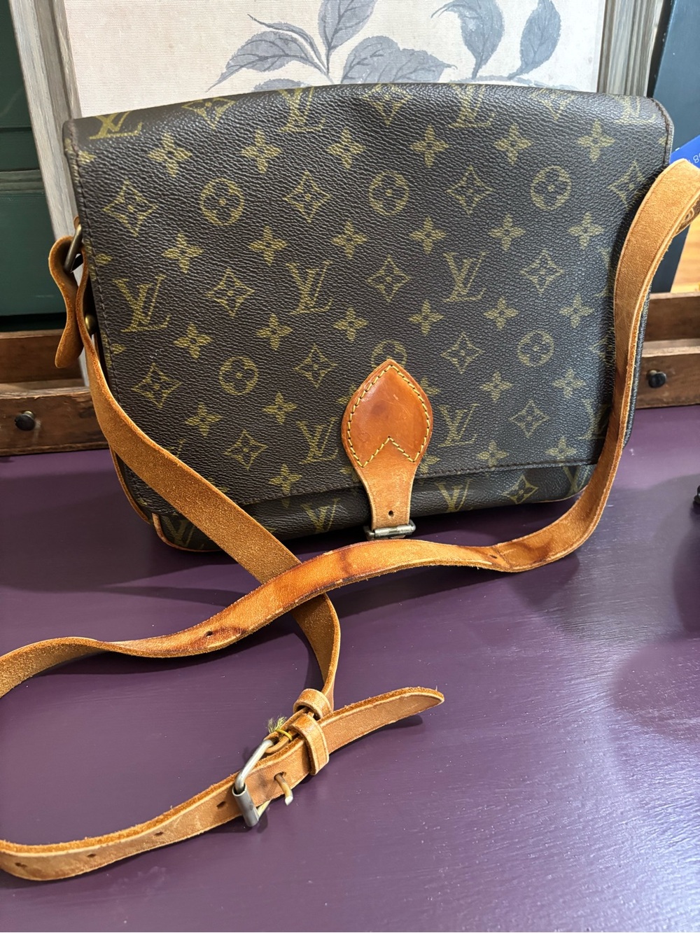 Louis Vuitton Monogram Cult Sierre Cartouchiere GM Unisex Crossbody Bag